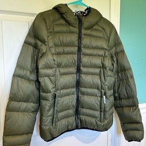 Marc New York Green puffer jacket